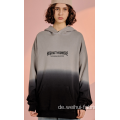 Baumwolle Gradual Change Crewneck Sweatshirt